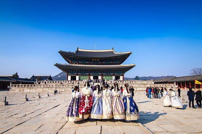 Eobi+Nami+Hanbok Tour with Rail Bike or Strawberry Option - Hanbok Wearing Experience Center: a real cultural moment you can photograph