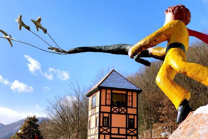 Nami Island& Petite France& Garden of Morning Calm& Italian Village One-Day Tour - Petite France: French architecture with a film-studio vibe